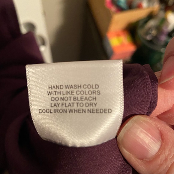 ModCloth plum party dress knee length - Picture 4 of 8